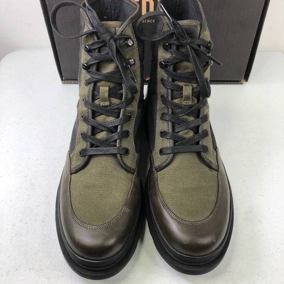 Frye Scout Olive Combat Boots Limited Edition - Picture 8 of 12